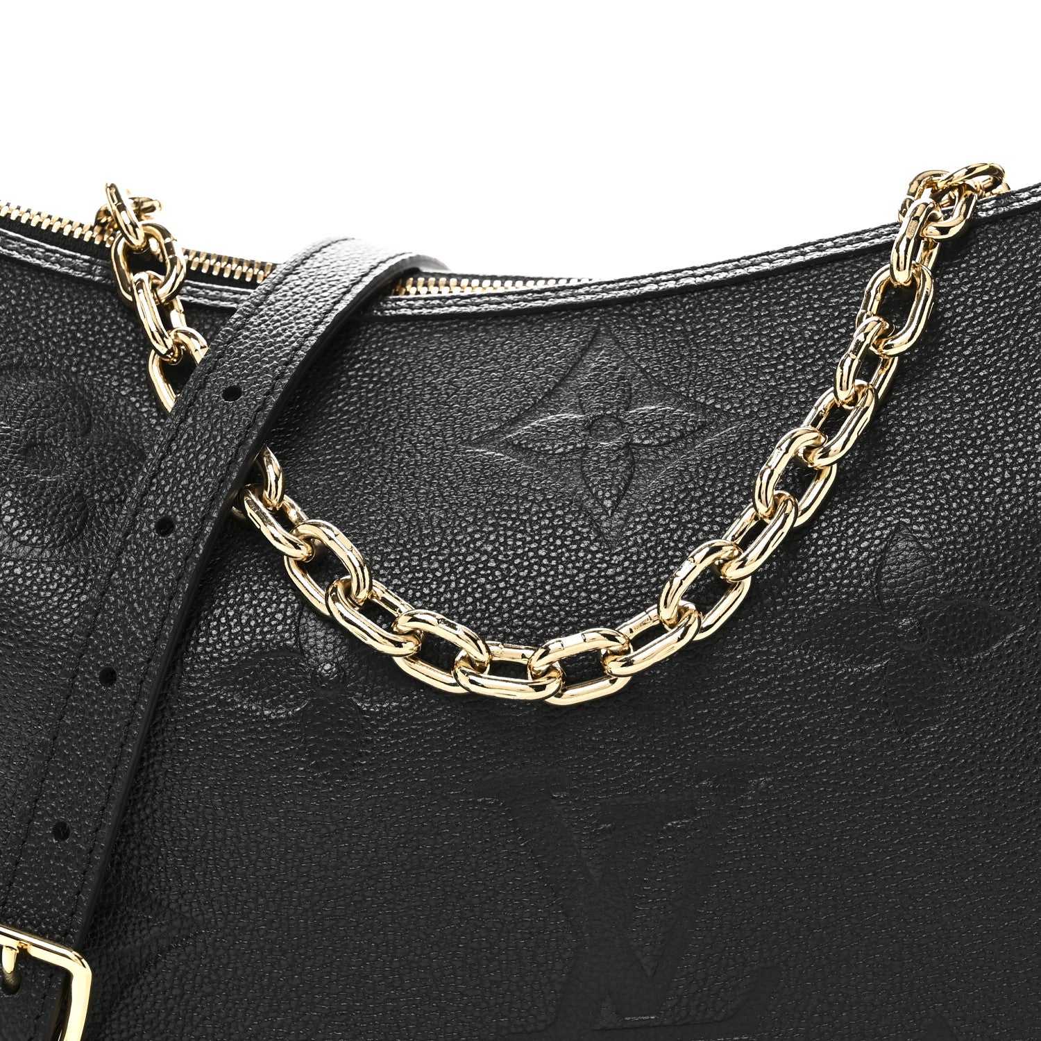 Louis Vuitton Empreinte Monogram Giant Loop Hobo Black 8 of 10