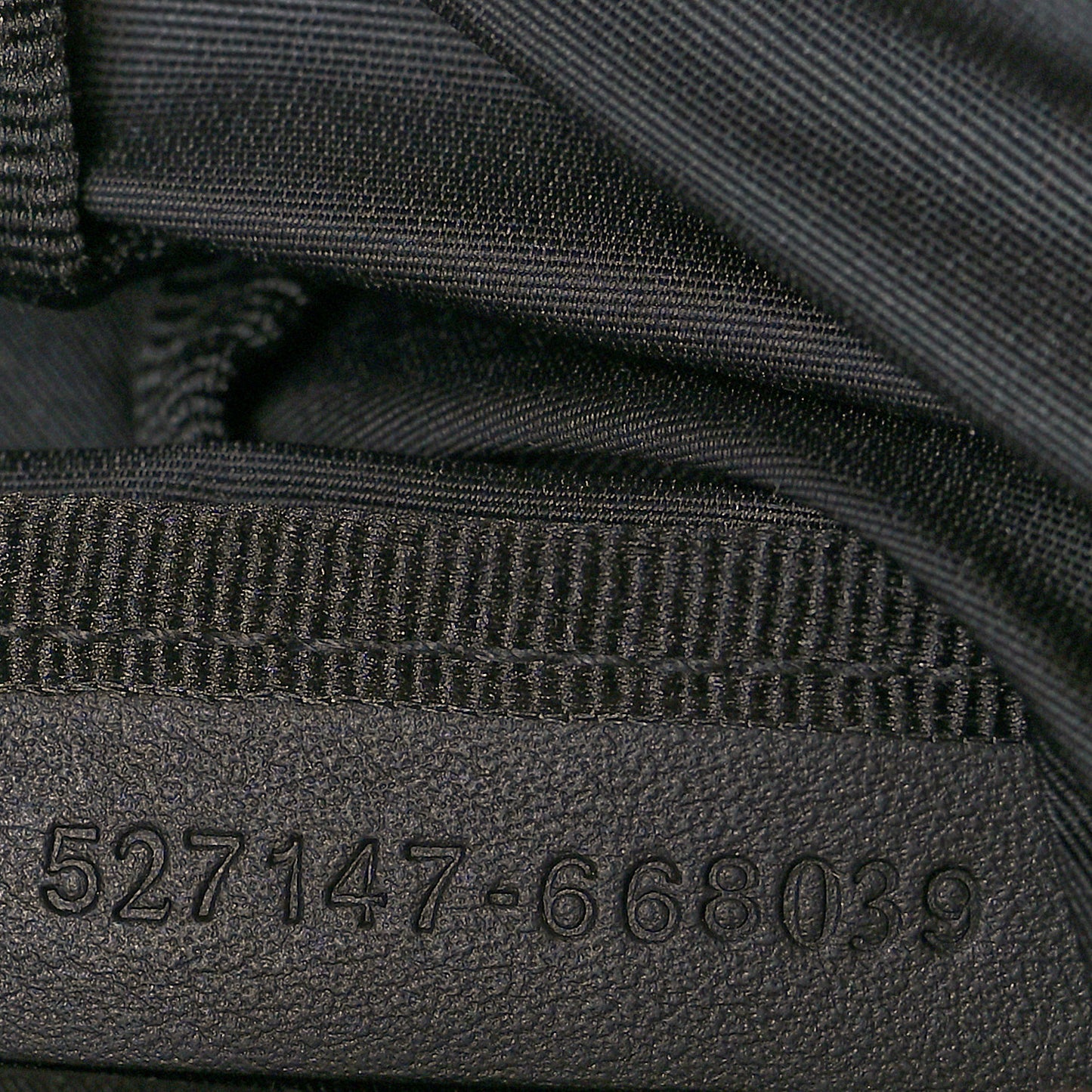 Canvas Logo-Embroidered Messenger Bag Black