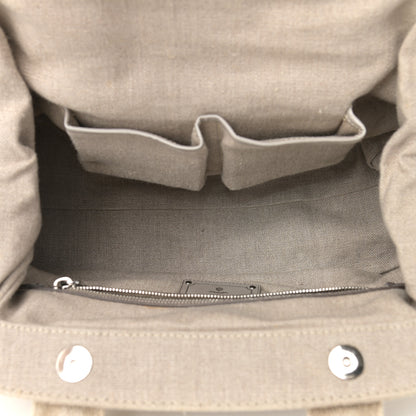 Prada Canvas Mistolino Frame Bag Naturale 5 of 22