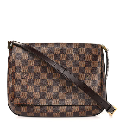 Louis Vuitton Damier Ebene Musette Tango Long Strap 1 of 8