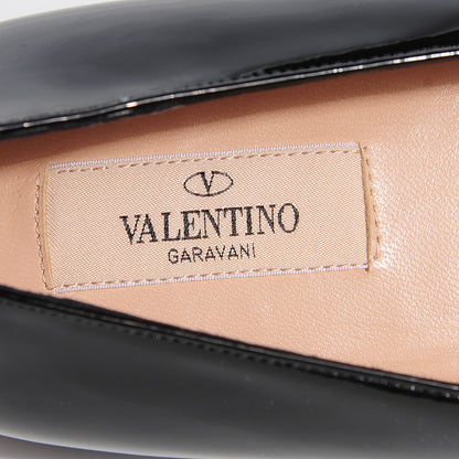 Valentino Garavani Patent Loafer Flats 40 Black 7 of 8