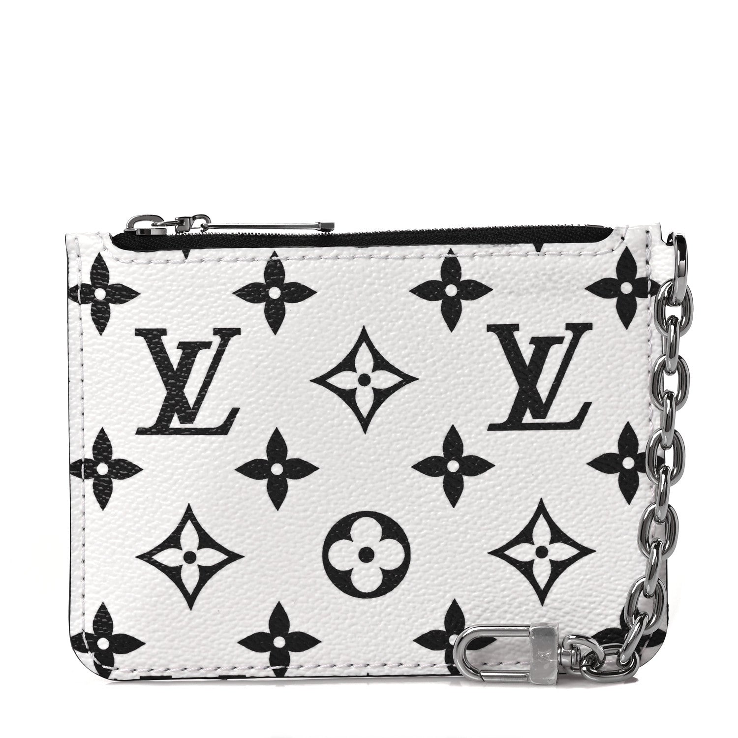 Louis Vuitton Monogram Marelle Pochette Black White 1 of 7