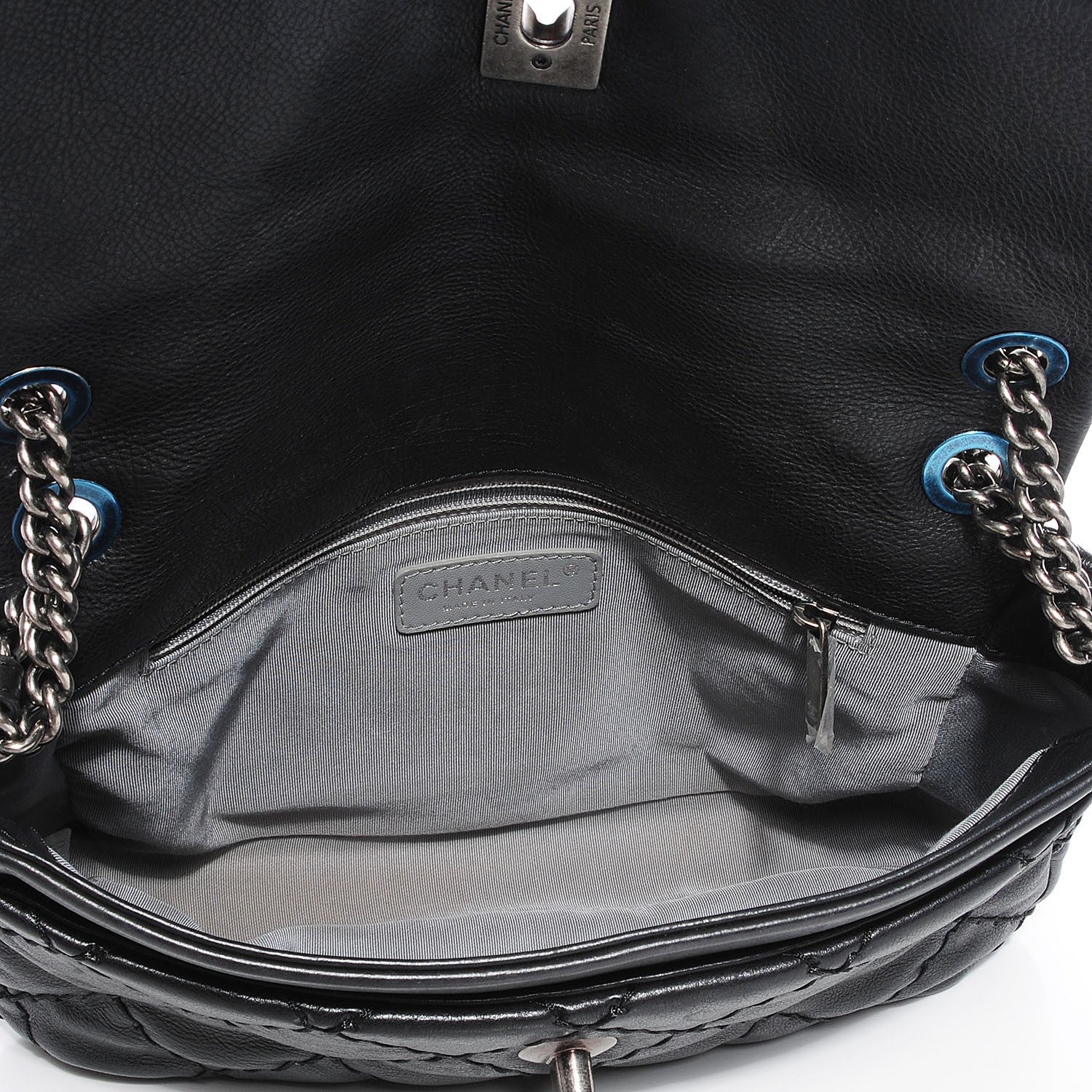 Chanel Calfskin Ultimate Stitch Flap Bag Black 8 of 8