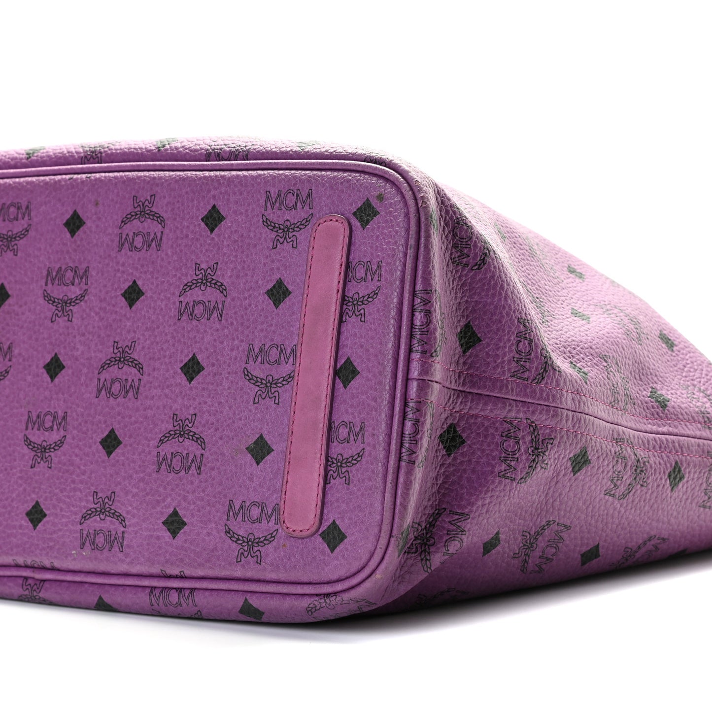 Visetos Medium Project Reversible Shopper Tote Purple
