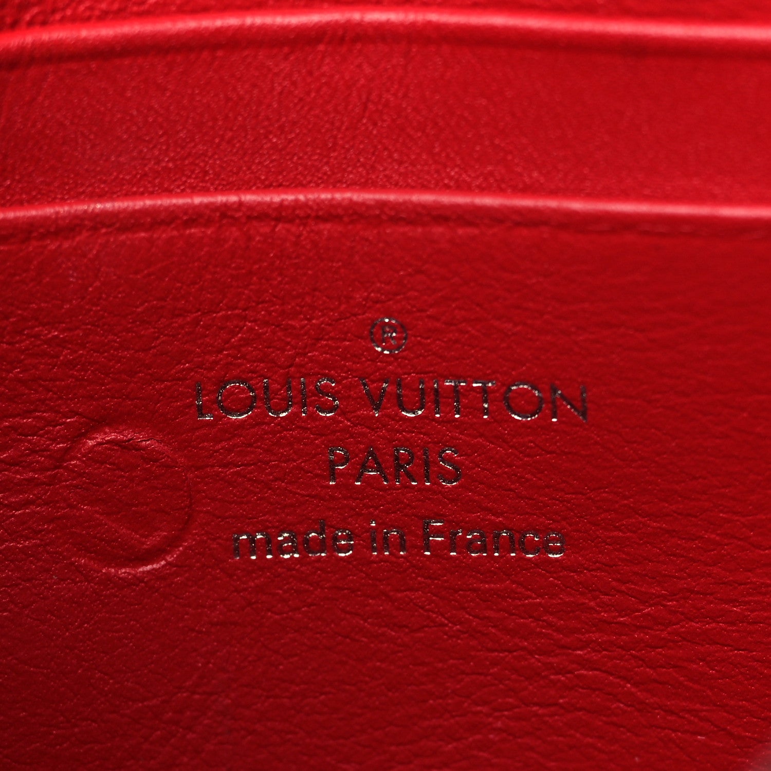 Louis Vuitton Calfskin New Wave Chain Pochette Scarlet 6 of 6