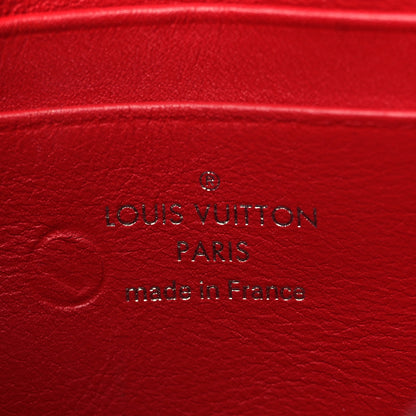 Louis Vuitton Calfskin New Wave Chain Pochette Scarlet 6 of 6