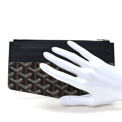 Goyard Goyardine Insert Louise Wallet Black 2 of 7