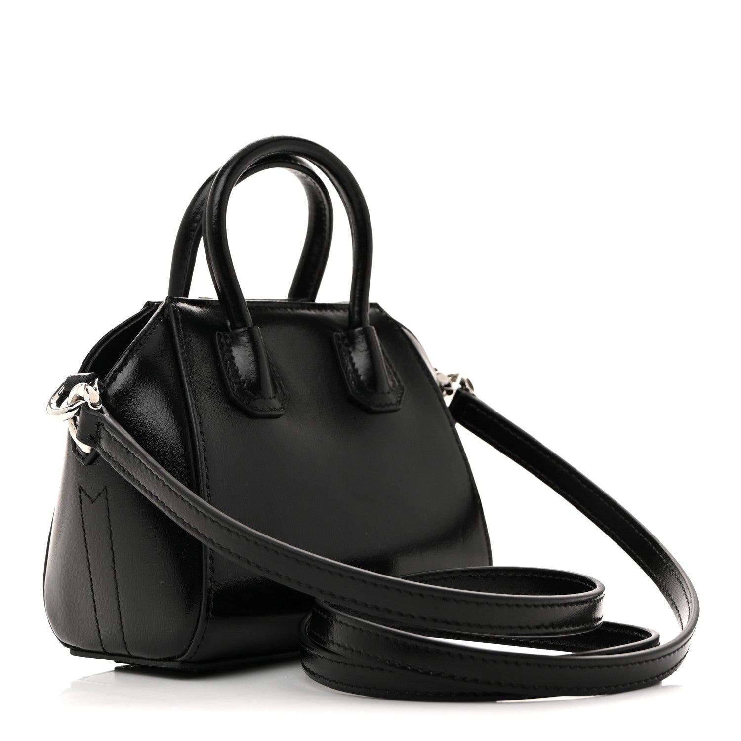 Givenchy Shiny Lord Calfskin Micro Antigona Black 3 of 11