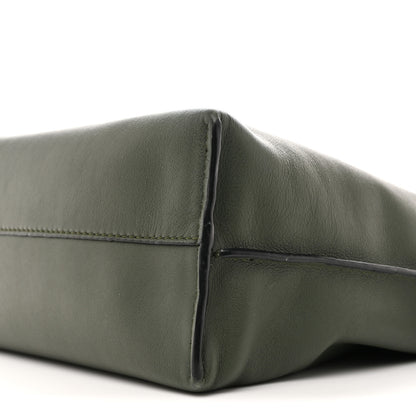 Loewe Calfskin Flamenco Knot Clutch Vintage Khaki 19 of 29