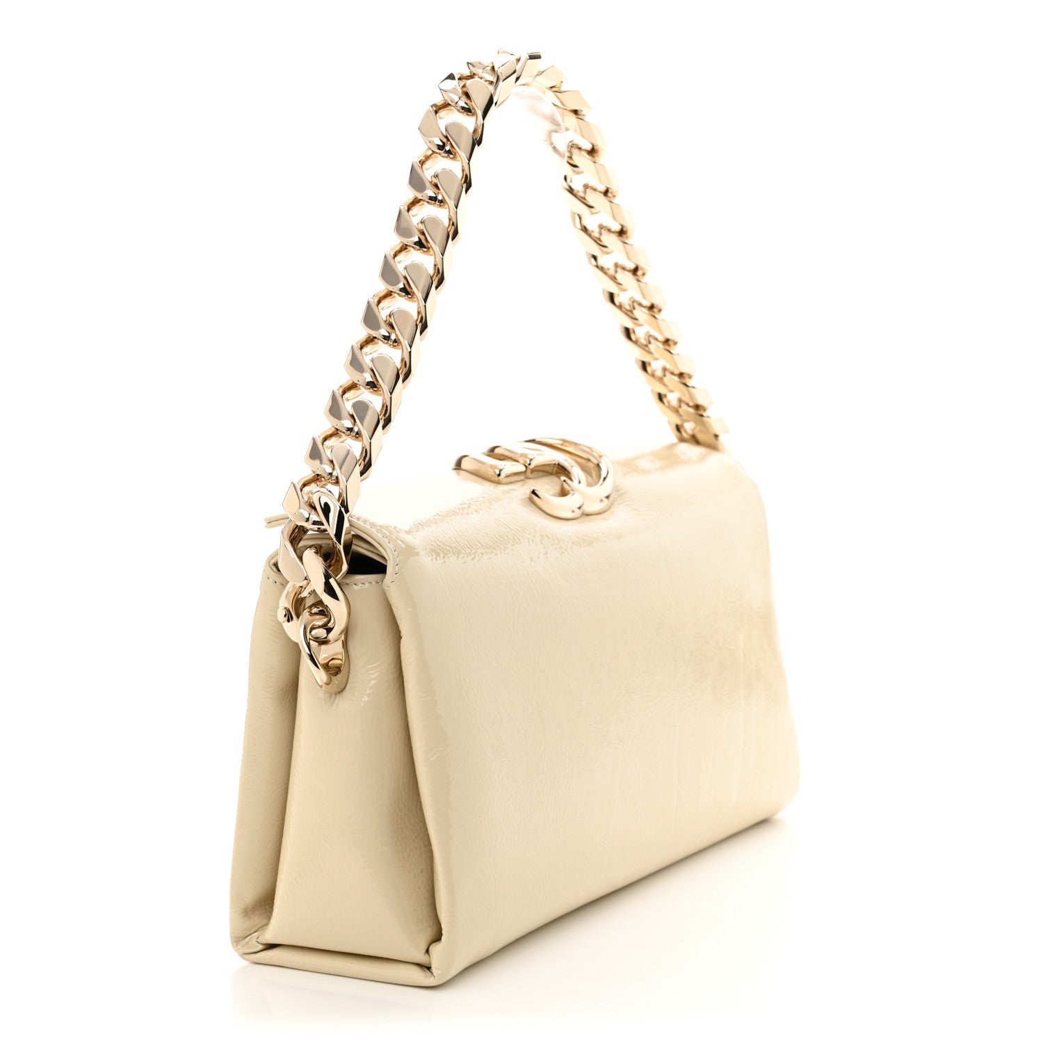 Gucci Skipper Calf Ultralight GG Soft Small Chain Bag Ivory 3 of 11