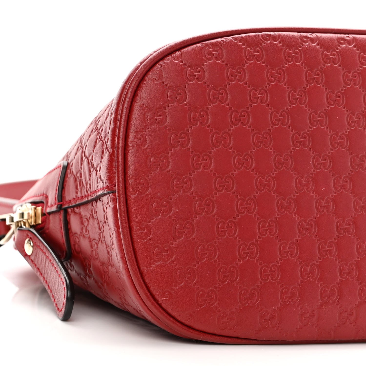 Gucci Soft Microguccissima Mini Dome Bag Rosso 9 of 10