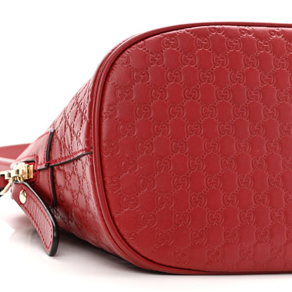 Gucci Soft Microguccissima Mini Dome Bag Rosso 9 of 10