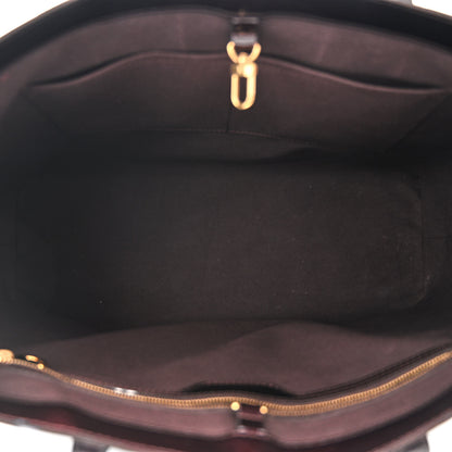 Louis Vuitton Vernis Wilshire GM Amarante 5 of 12
