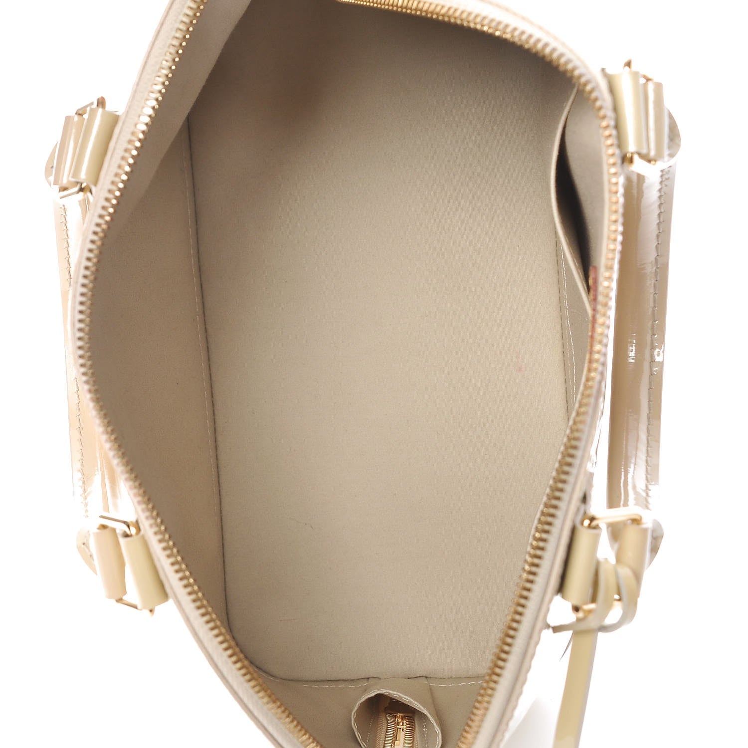 Louis Vuitton Vernis Alma PM Blanc Corail 5 of 12