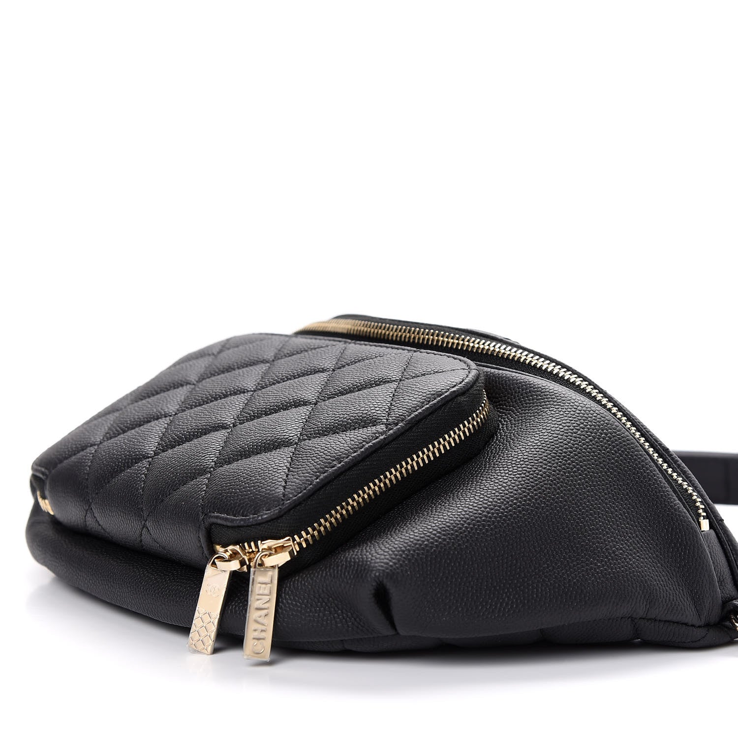 Chanel Caviar Quilted Business Affinity Waist Belt Bag Black 9 of 10