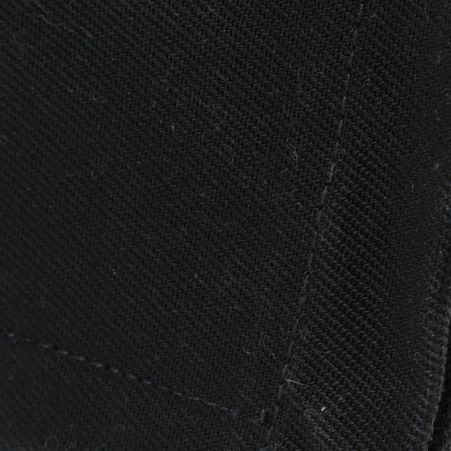 Saint Laurent Linen Calfskin Rive Gauche Tote Black 13 of 17
