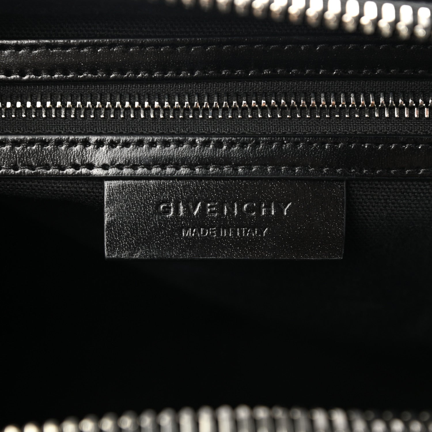 Givenchy Shiny Lord Calfskin Medium Antigona Black 6 of 8