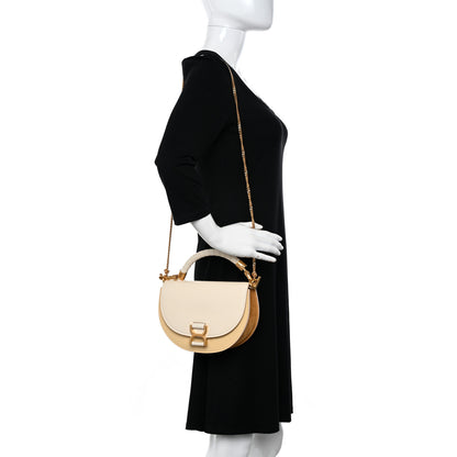 Chloe Calfskin Marcie Chain Flap Bag Misty Ivory 2 of 10