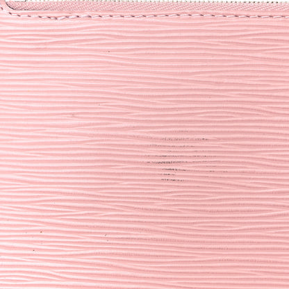 Louis Vuitton Epi Neverfull Pochette MM GM Rose Ballerine 10 of 10