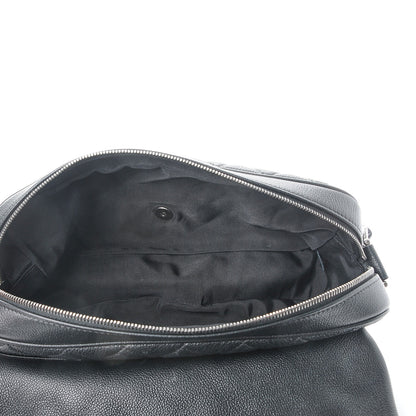 Chanel Grained Calfskin Quilted Medium Casual Rock Flap Black 5 of 8
