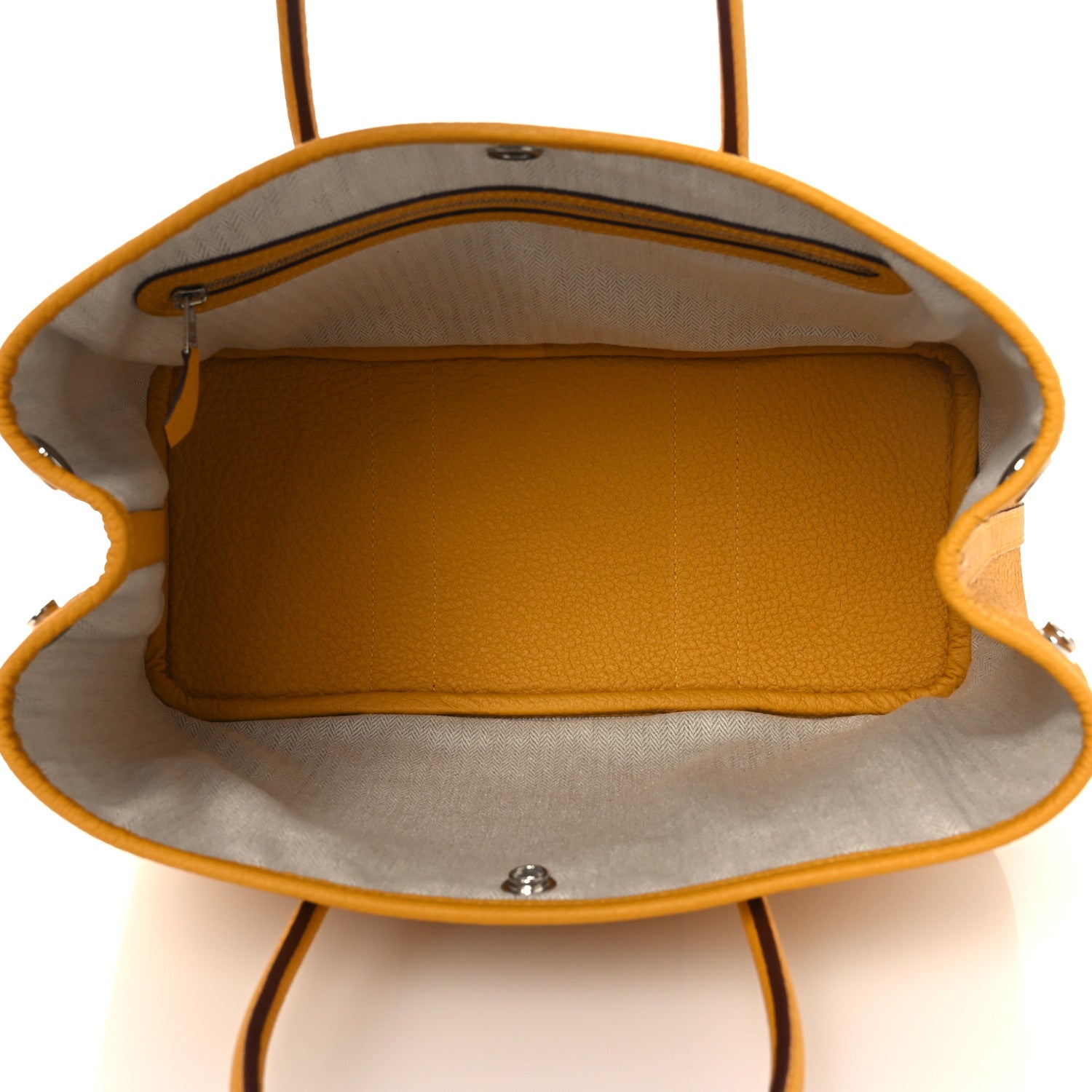 Hermes Vache Country Garden Party 30 TPM Jaune Ambre 5 of 10