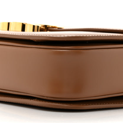 Celine Shiny Calfskin Medium Triomphe Bronze 10 of 12