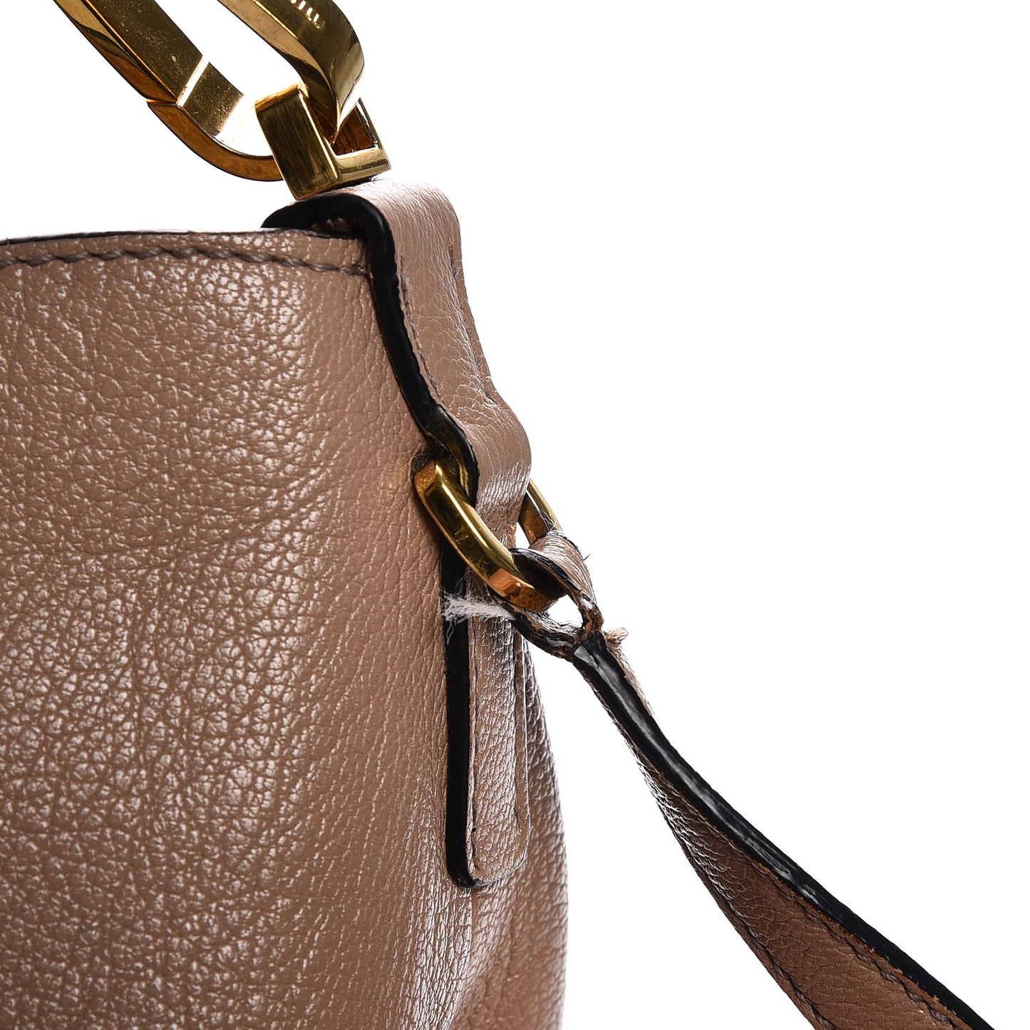 Goatskin Madras Shoulder Bag Cammeo