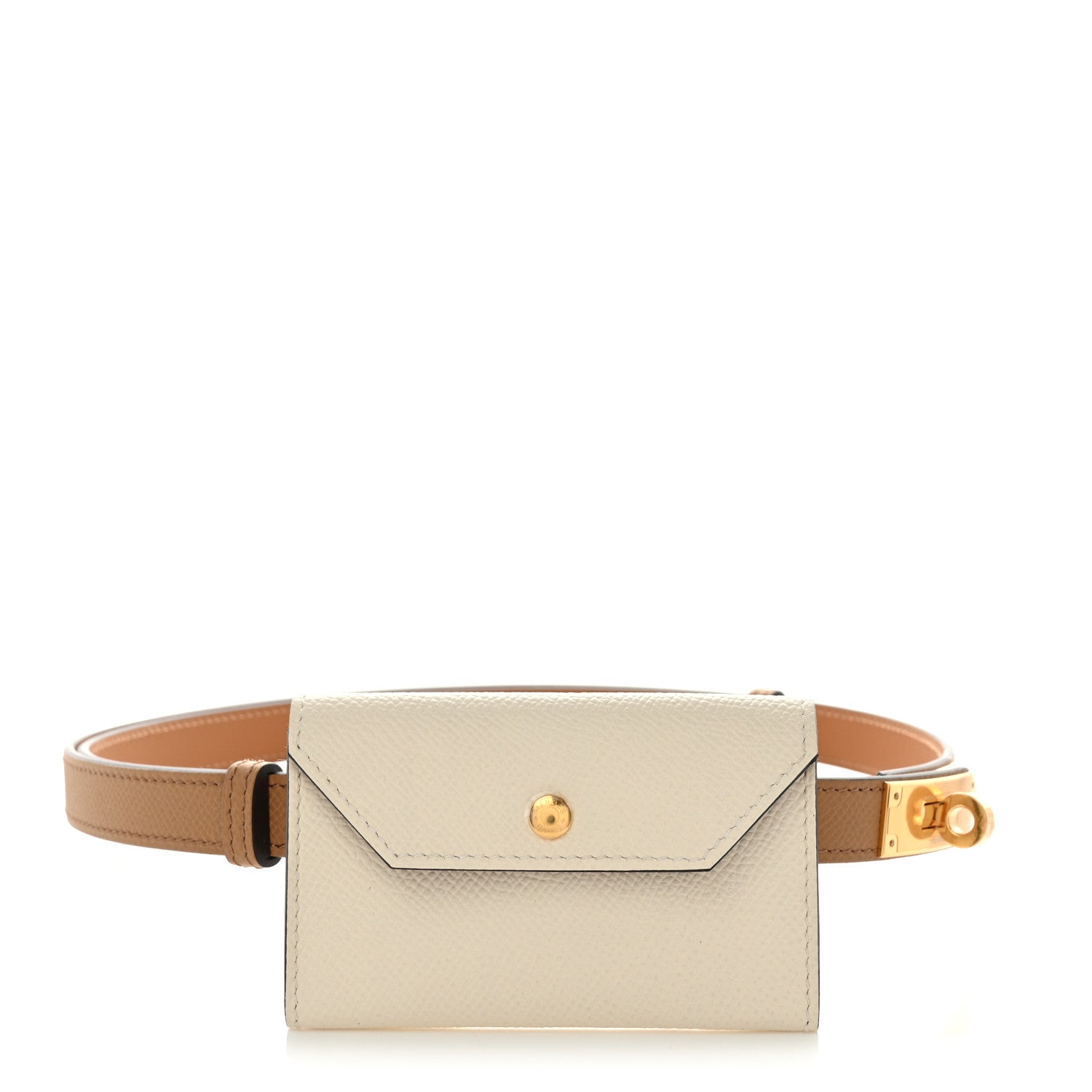 Hermes Epsom Kelly Pocket Belt Biscuit Nata 2 of 6