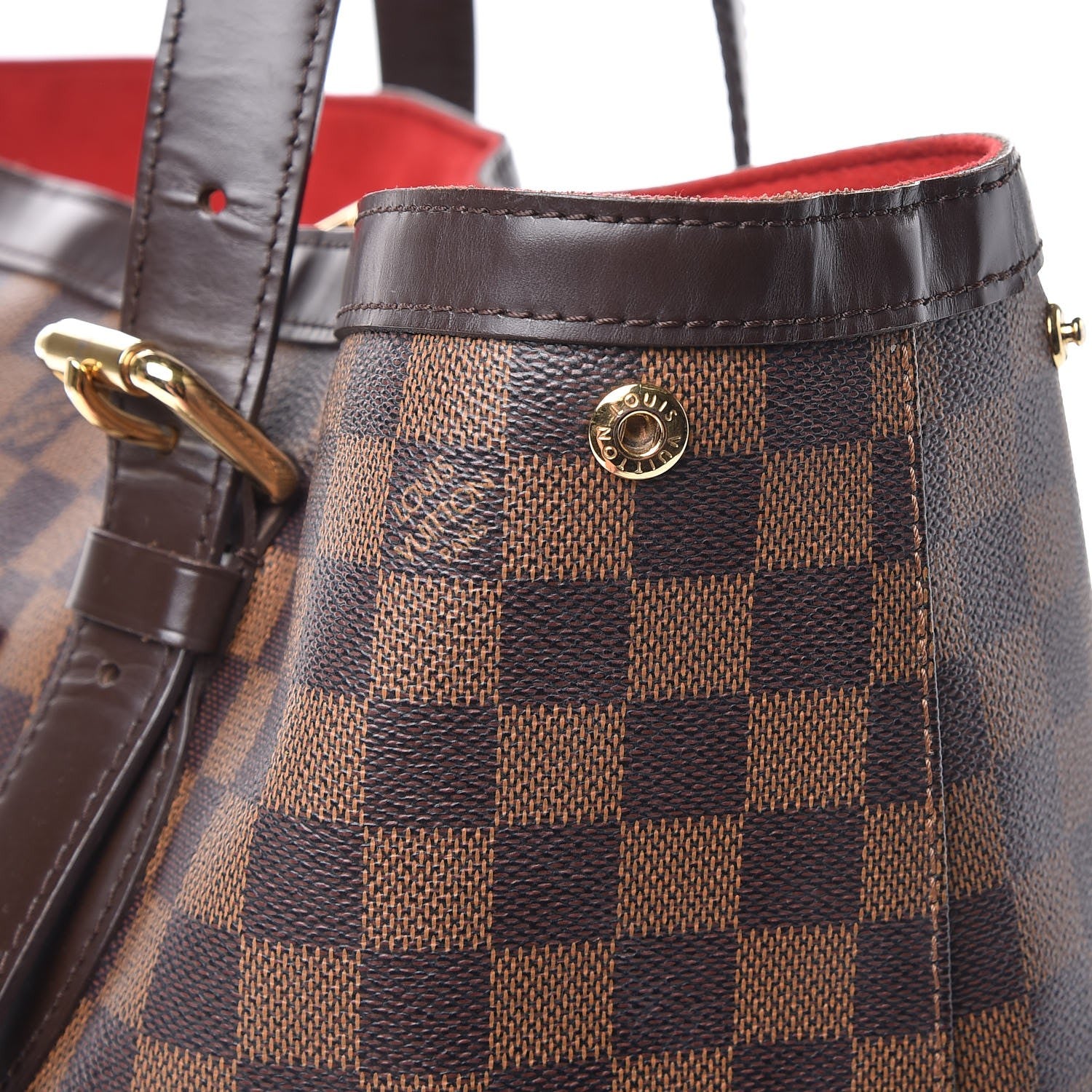 Louis Vuitton Damier Ebene Hampstead MM 12 of 17