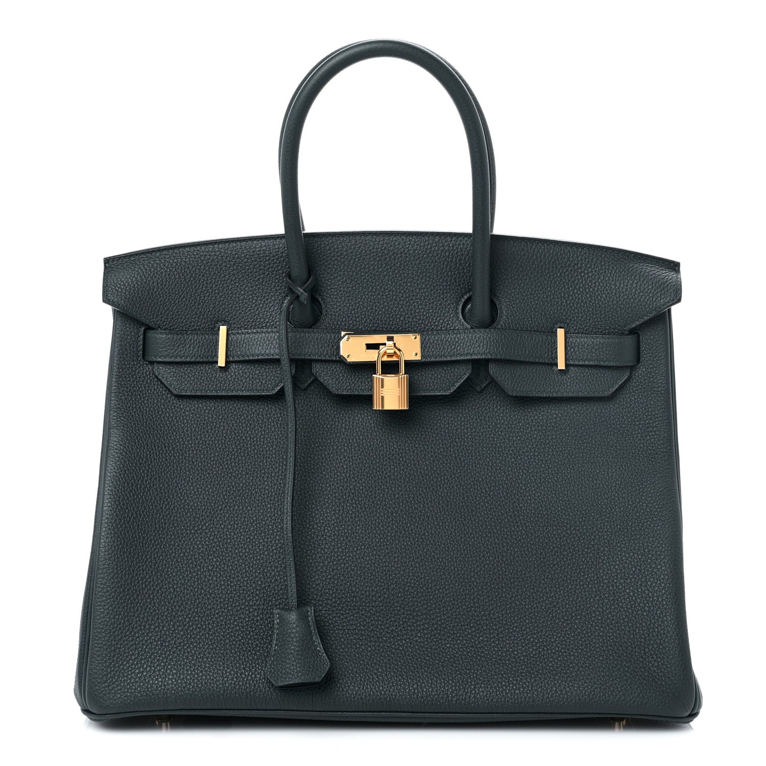 Hermes Togo Birkin 35 Vert Cypress 1 of 13