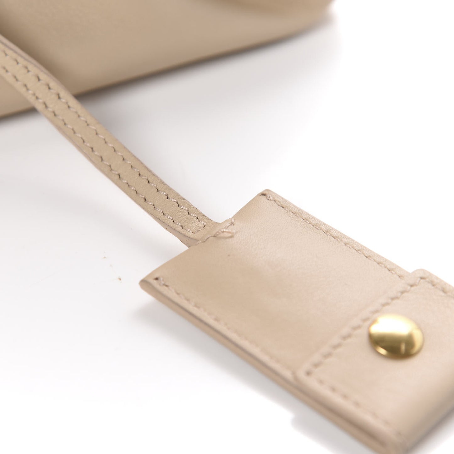 Calfskin Small Classic Y Cabas Beige