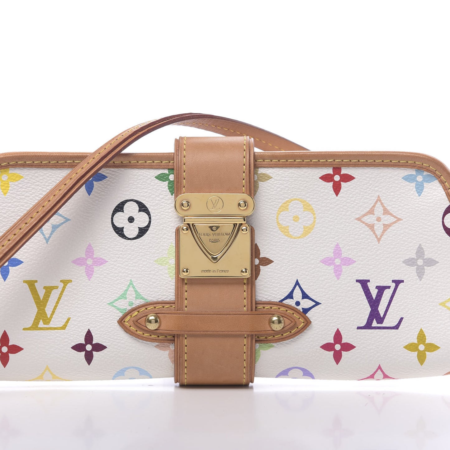 Monogram Multicolor Shirley White