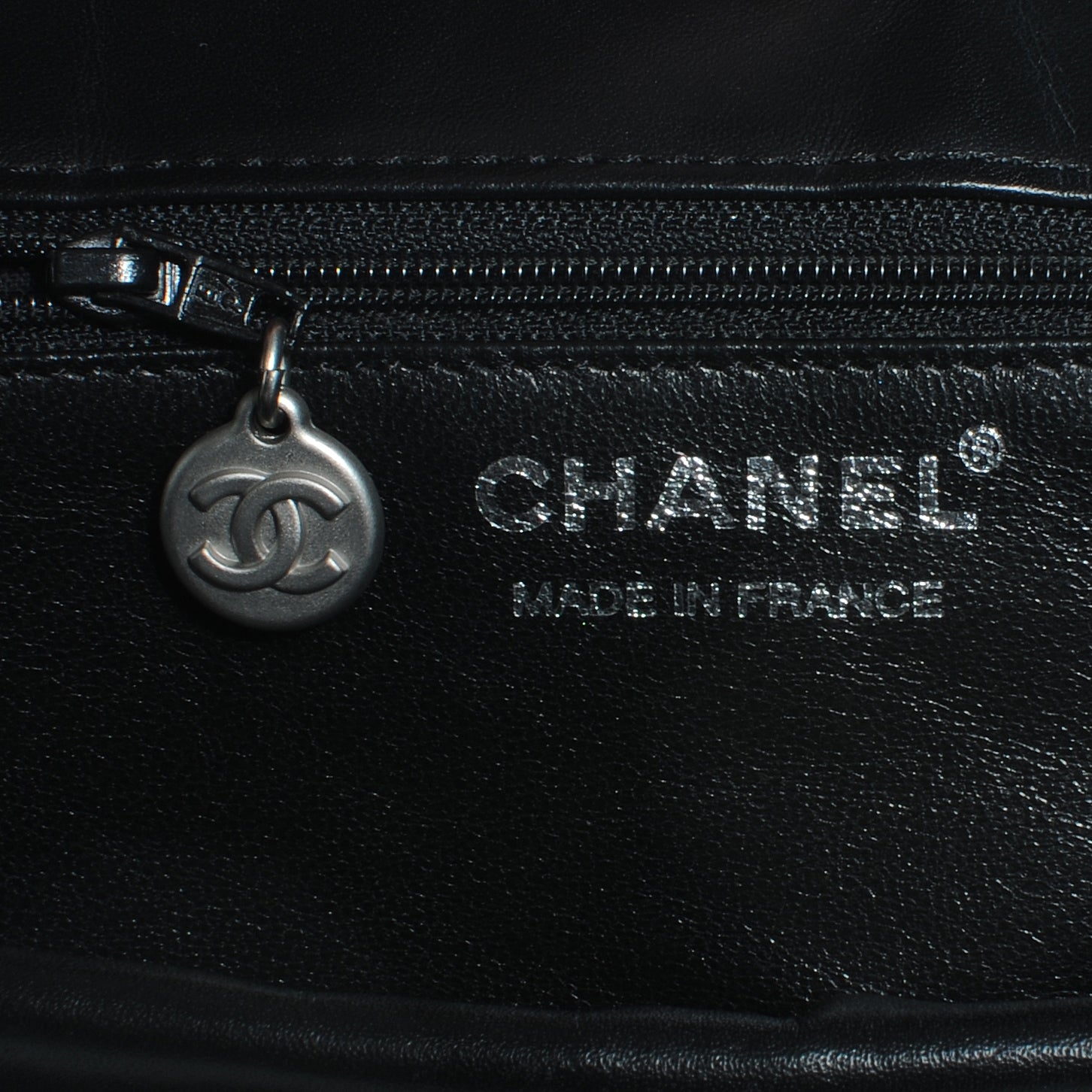 Chanel Woven Crochet Knit Tote Black 6 of 7