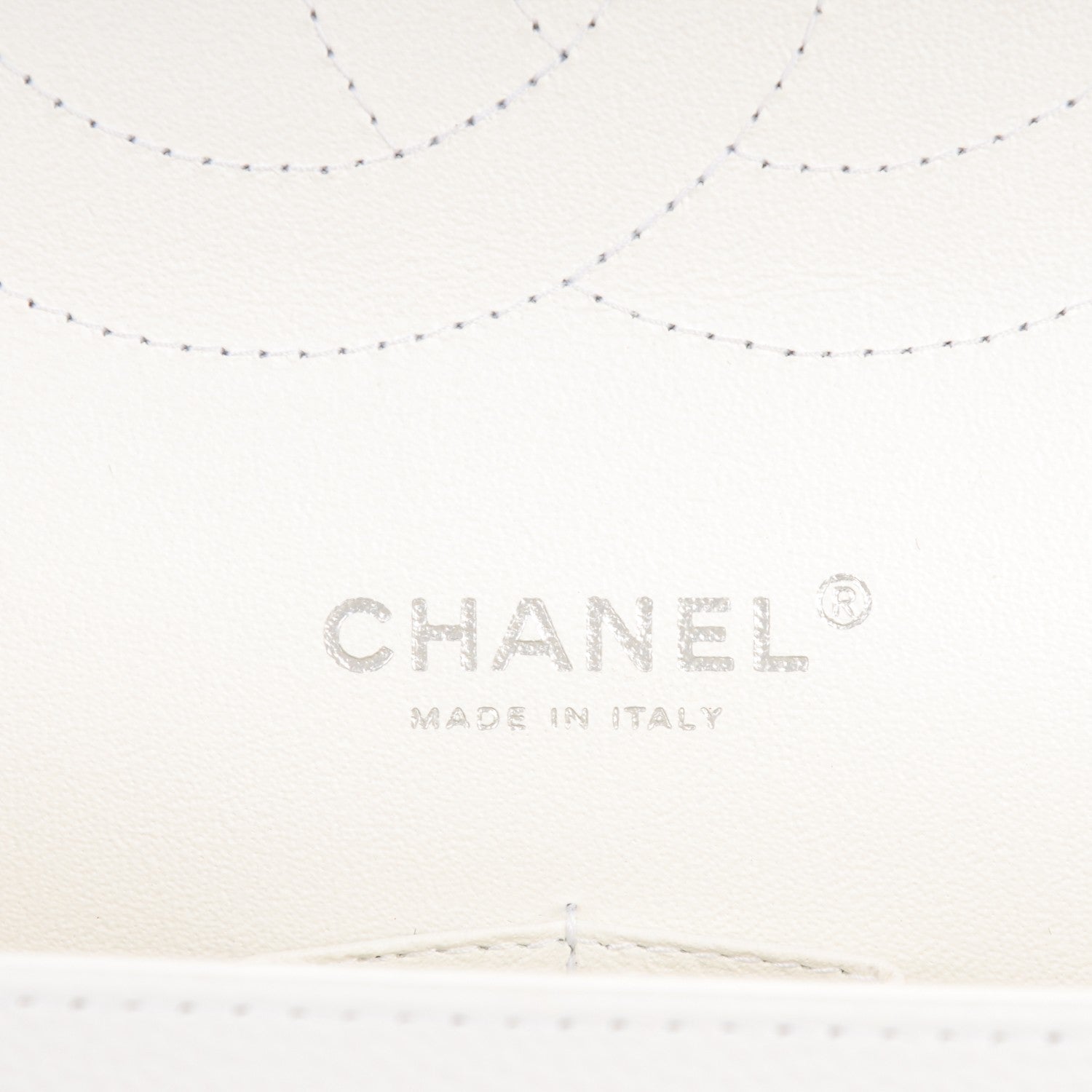 Chanel Caviar Quilted Jumbo Double Flap White 6 of 8