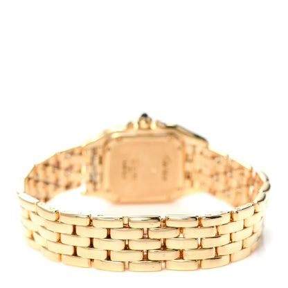 Cartier 18K Yellow Gold 22mm Panthere Quartz Watch 3 of 4