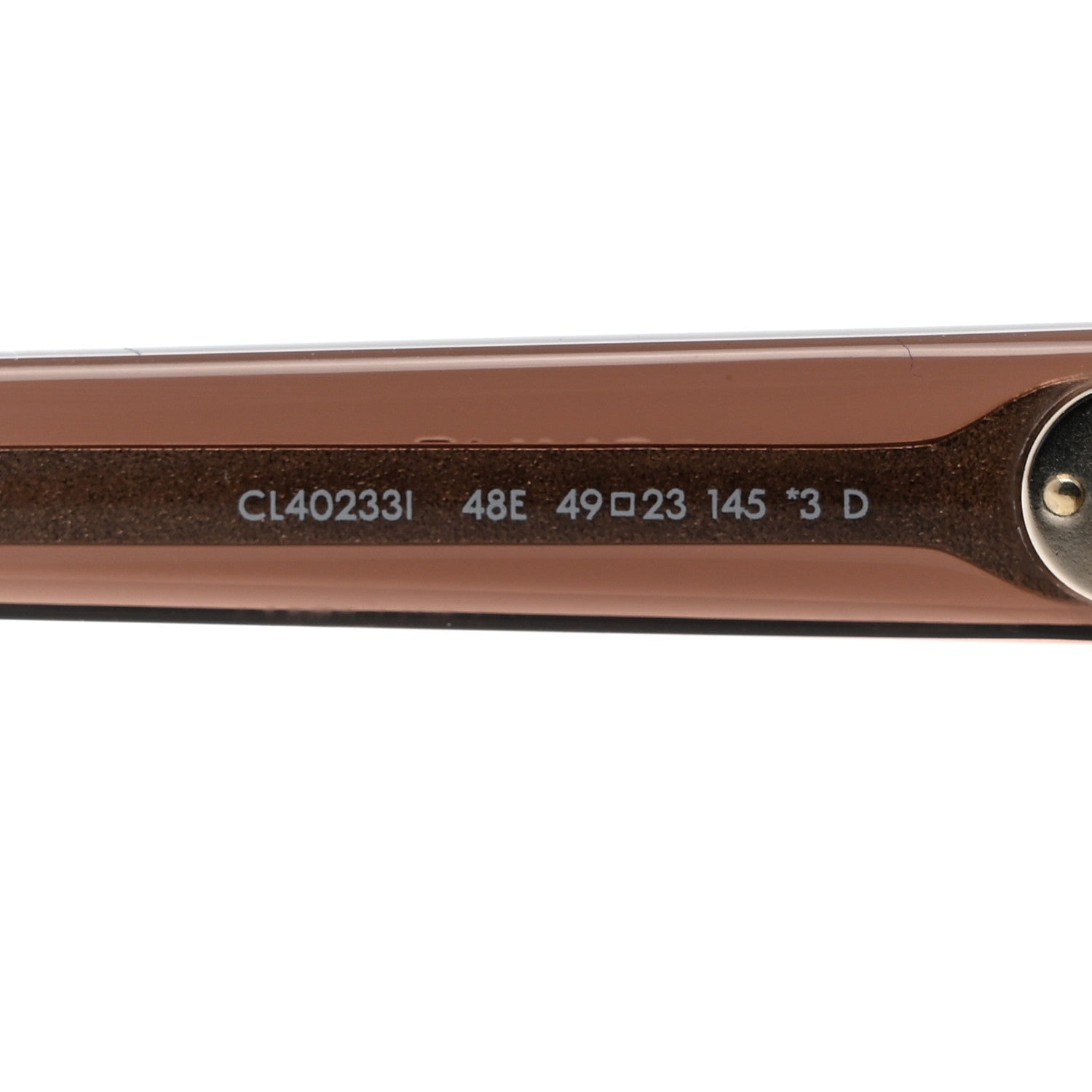 Celine Acetate Sunglasses CL402331 Brown 5 of 6