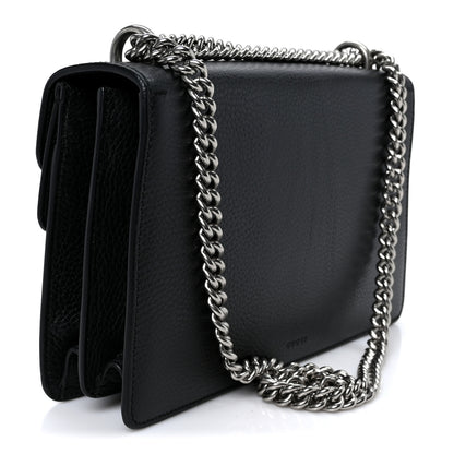 Gucci Pebbled Calfskin Small Dionysus Shoulder Bag Black 2 of 11
