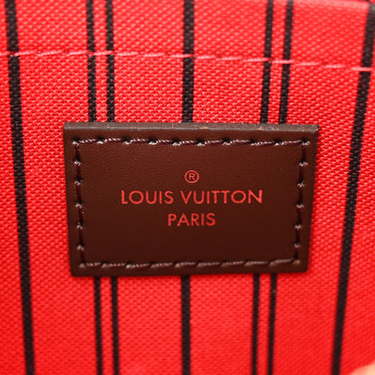 Louis Vuitton Damier Ebene Neverfull MM GM Pochette 6 of 8