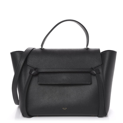 Celine Baby Grained Calfskin Mini Belt Bag Black 1 of 13