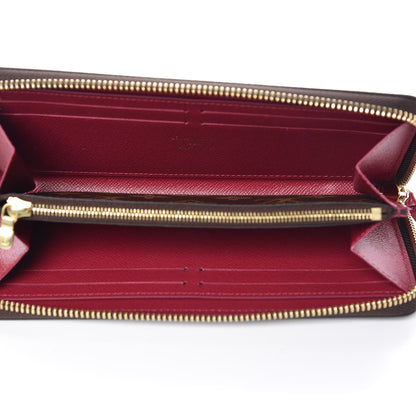 Louis Vuitton Monogram Clemence Wallet Fuchsia 5 of 7