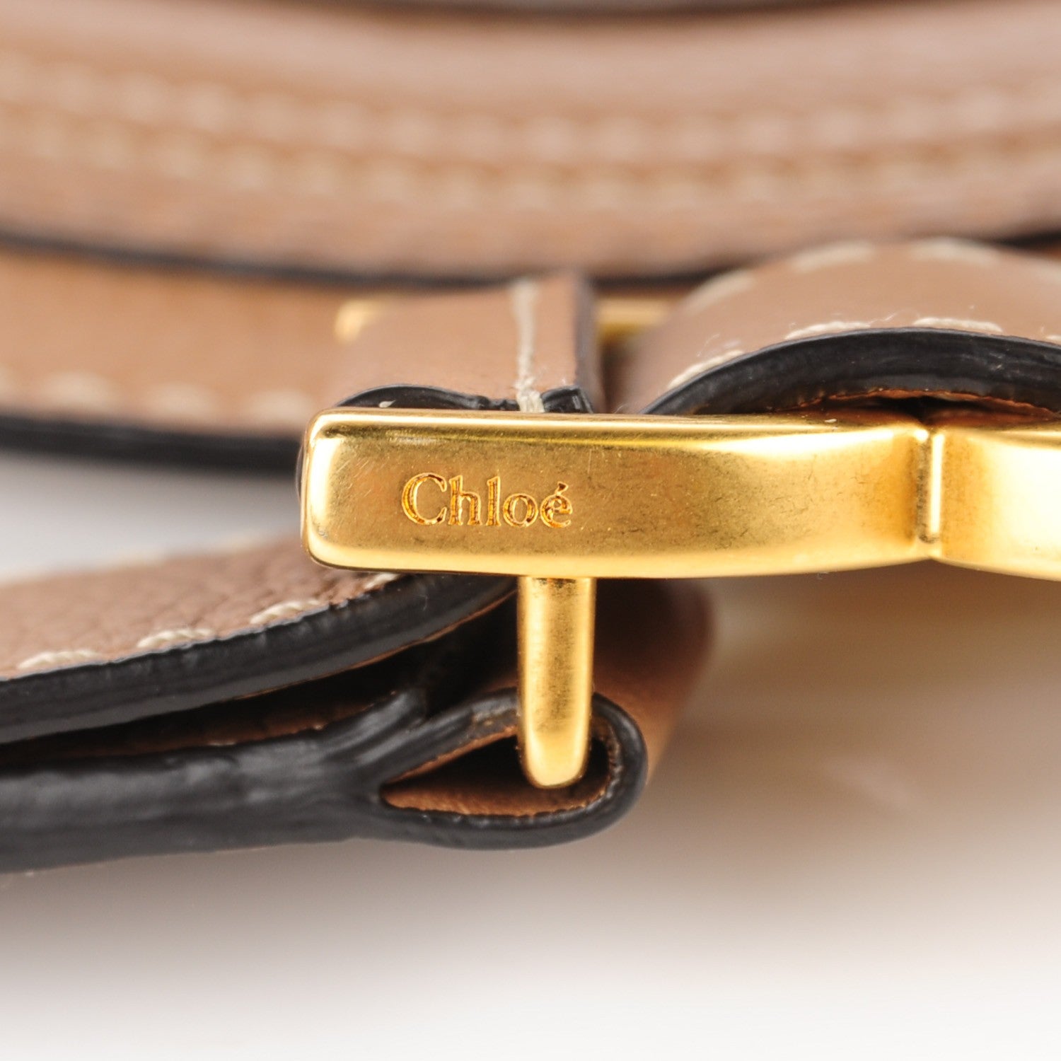 Chloe Calfskin Medium Marcie Round Crossbody Bag Nut 6 of 11