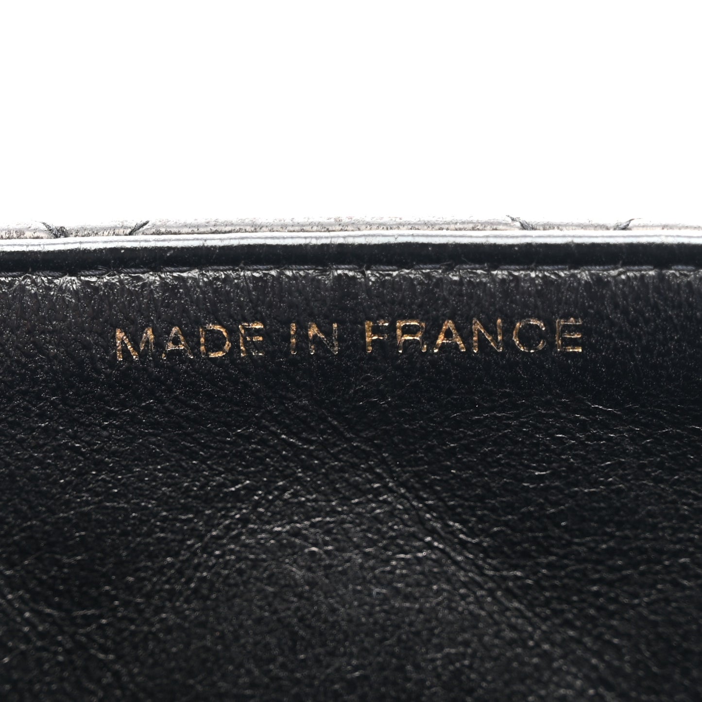Lambskin Quilted Mini Square Flap Black