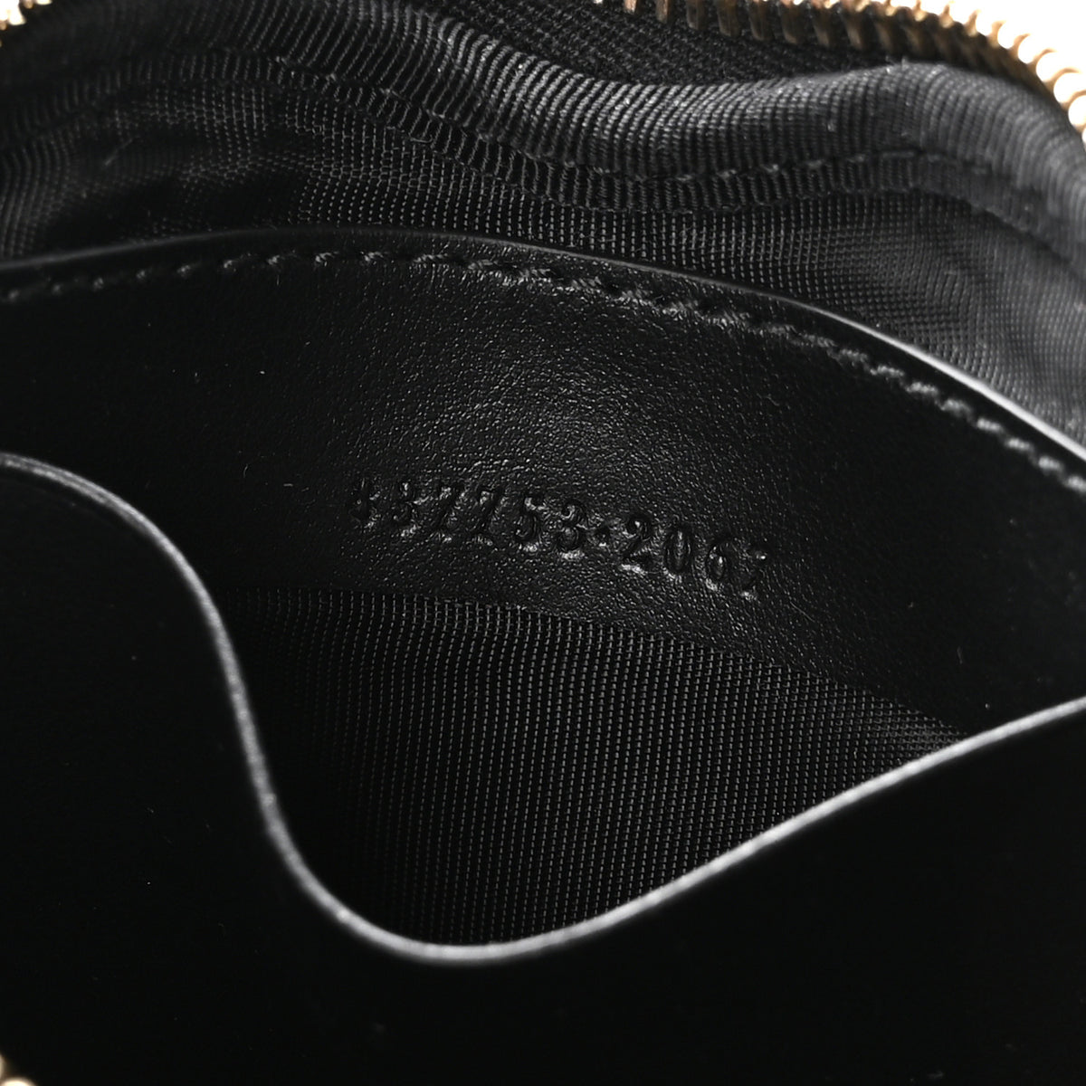 Gucci Calfskin Matelasse Diagonal Mini Interlocking G Heart Shoulder Bag Black 7 of 10