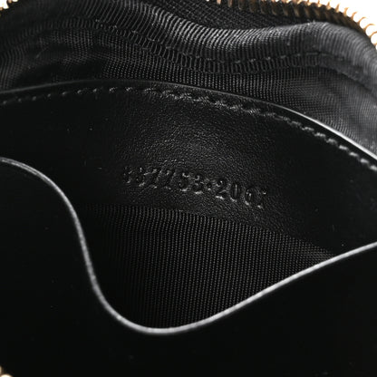 Gucci Calfskin Matelasse Diagonal Mini Interlocking G Heart Shoulder Bag Black 7 of 10