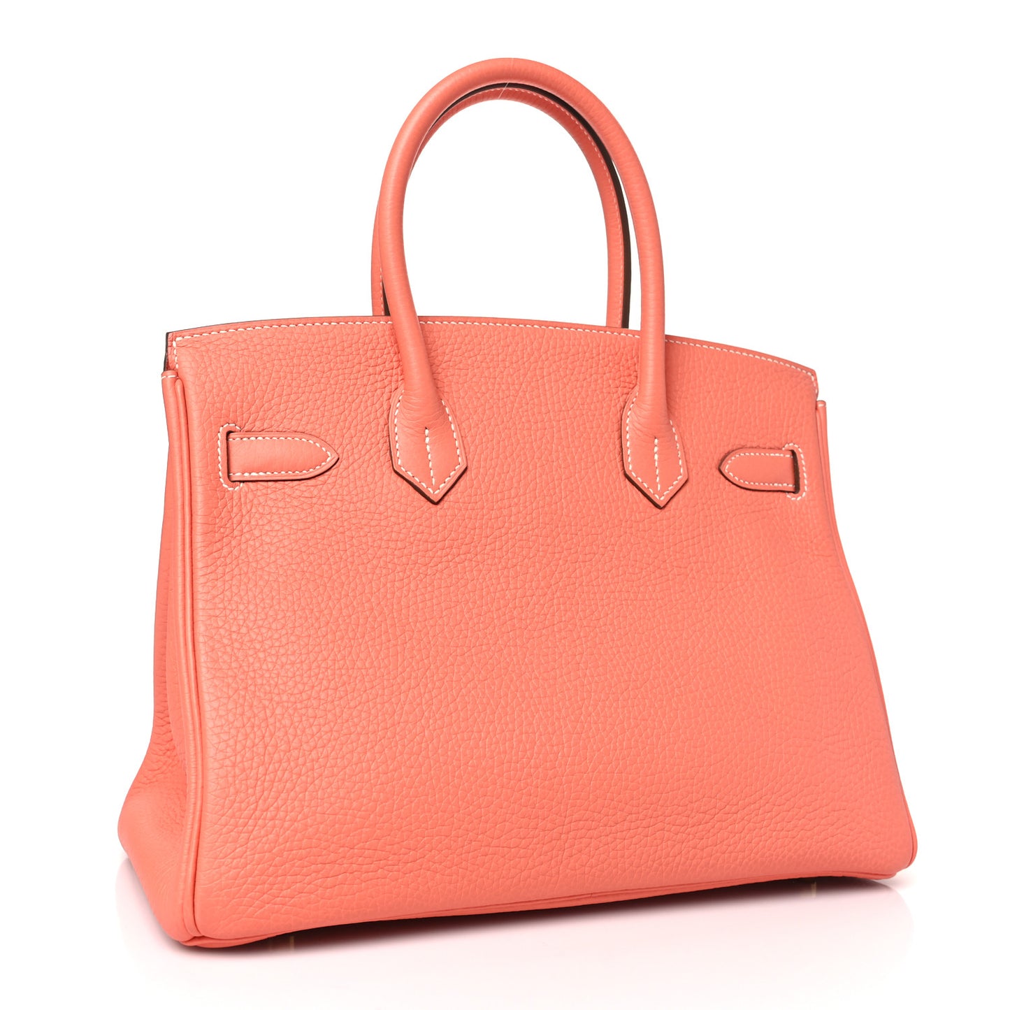 Taurillon Clemence Birkin 30 Crevette