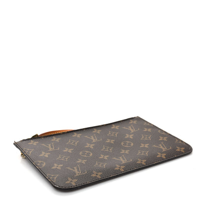 Louis Vuitton Monogram Neverfull MM GM Pochette 4 of 11