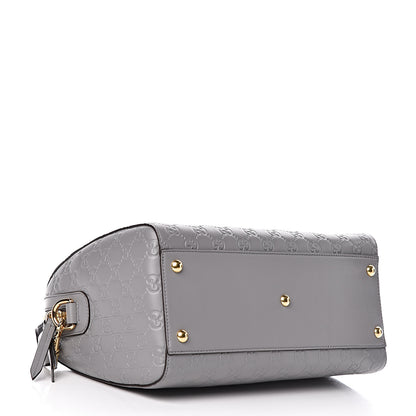 Gucci Guccissima Signature Boston Deep Grey 4 of 12
