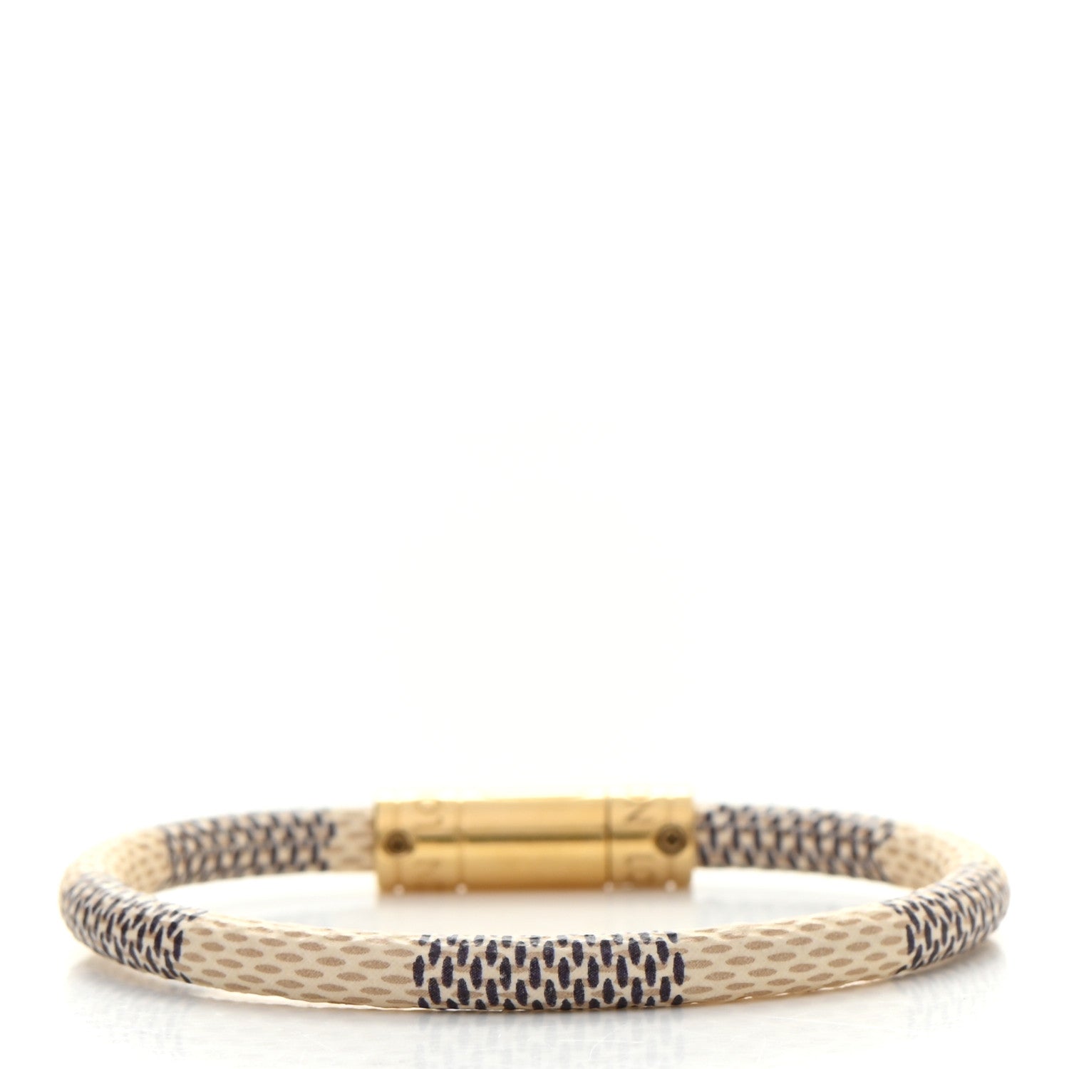 Louis Vuitton Damier Azur Keep It Bracelet 17 3 of 5