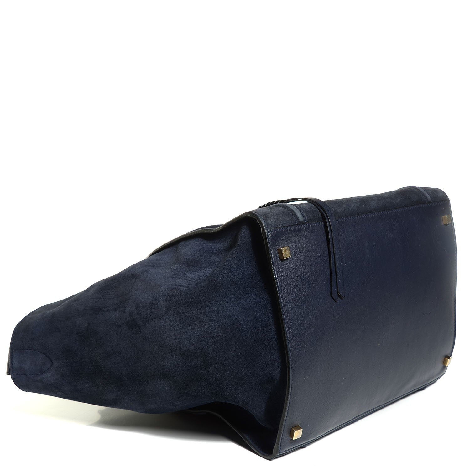 Celine Suede Large Phantom Luggage Midnight 4 of 7