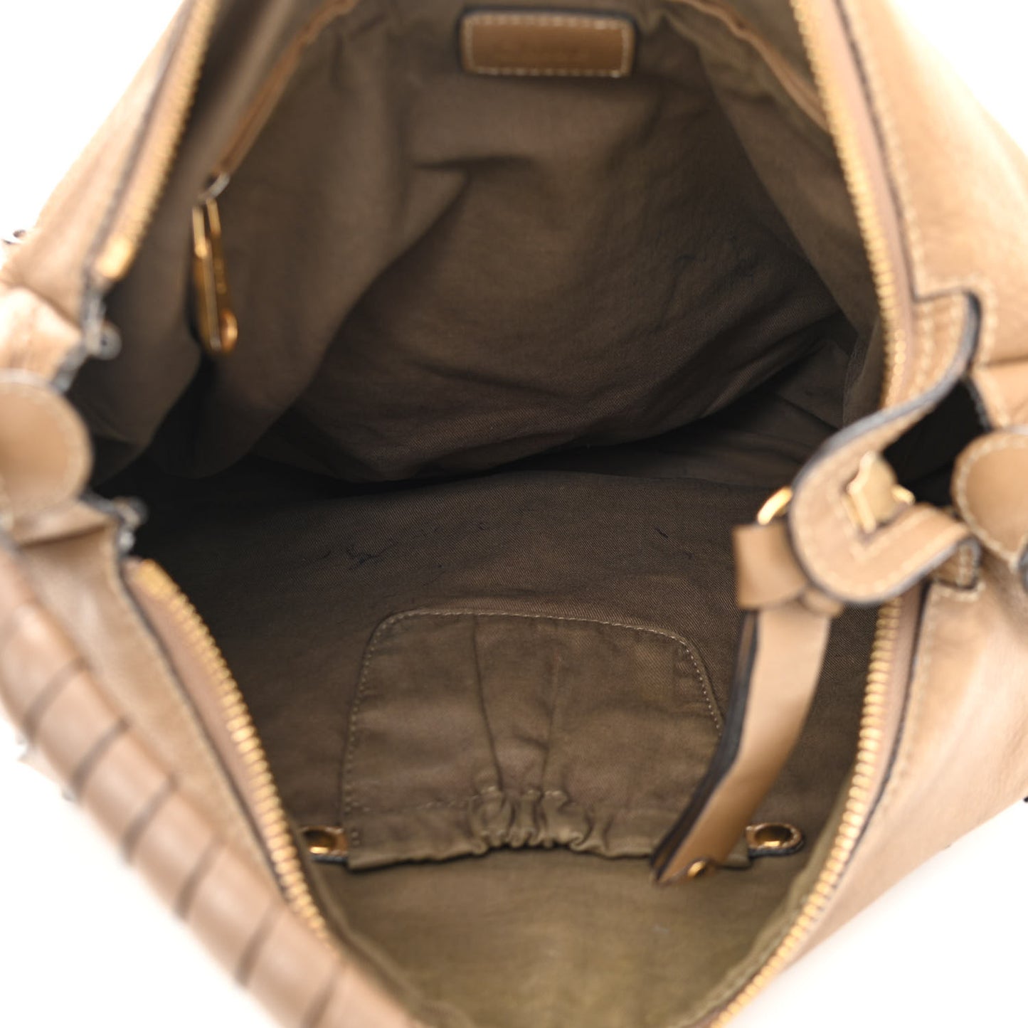 Calfskin Large Marcie Hobo Nut